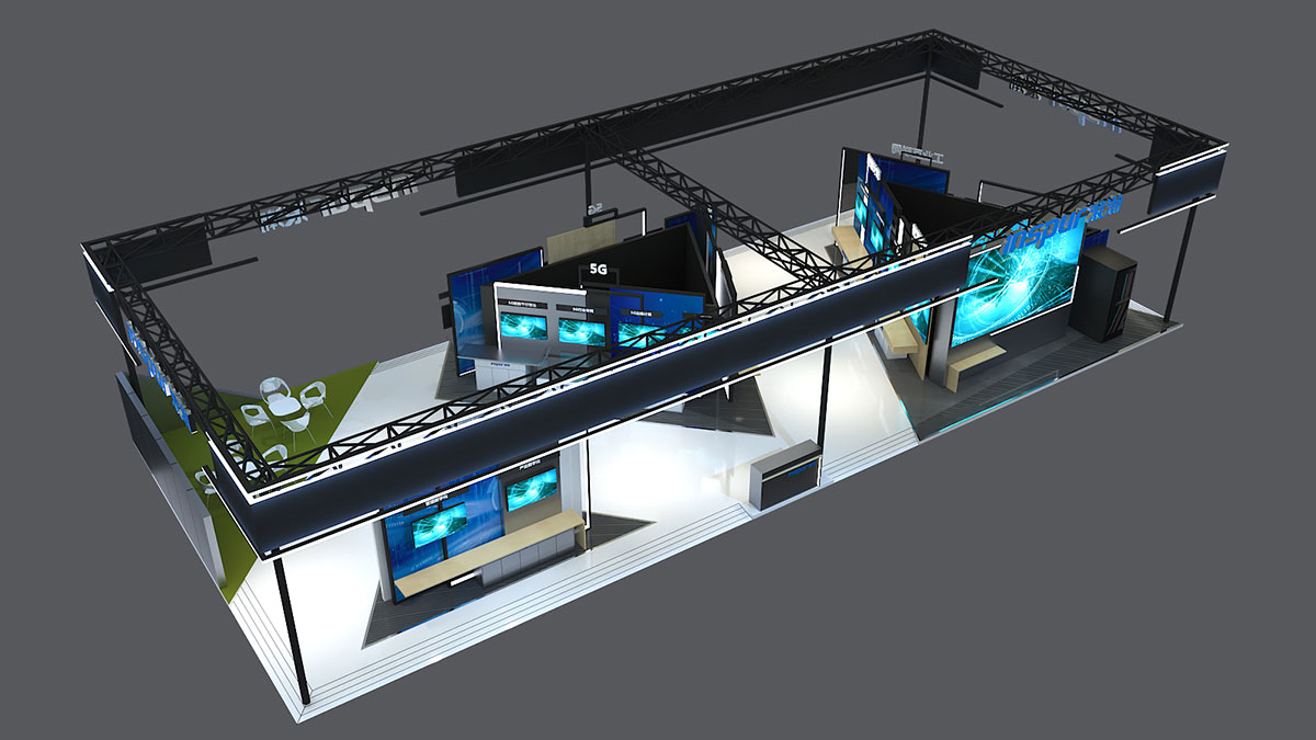 展臺(tái)搭建：中國(guó)浪潮